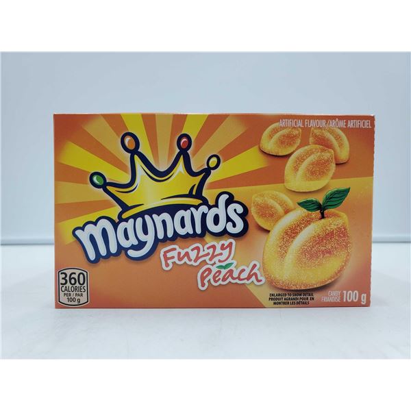 Maynards Fuzzy Peach Candy (6 x 100g)