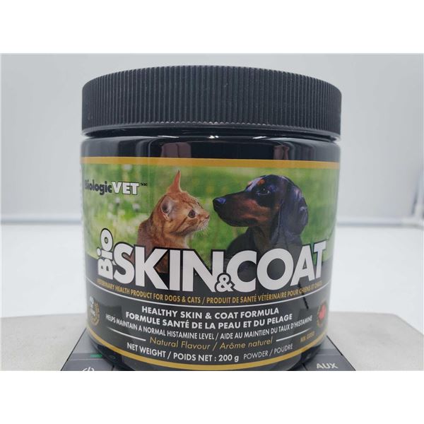 Biologic Vet - Bio Skin & Coat Supplement for Cats & Dogs 200g