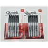 Image 1 : Sharpie Fine Point Permanent Markers (2 x 5)