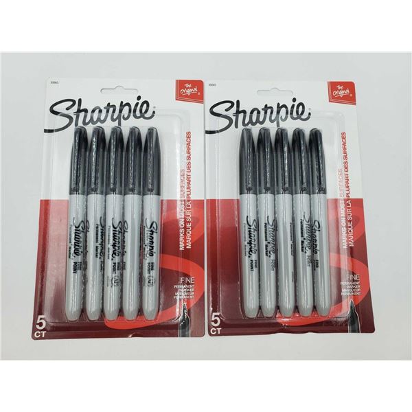 Sharpie Fine Point Permanent Markers (2 x 5)