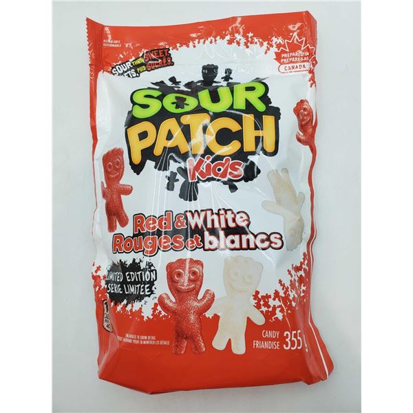 Sour Patch Kids-Red and White Candy (3 x 355g)