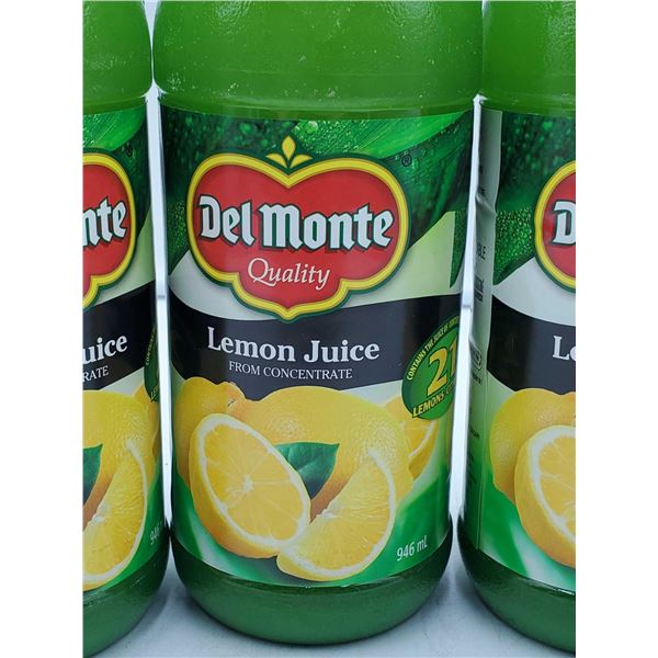 Del Monte Lemon Juice From Concentrate 4X46ml