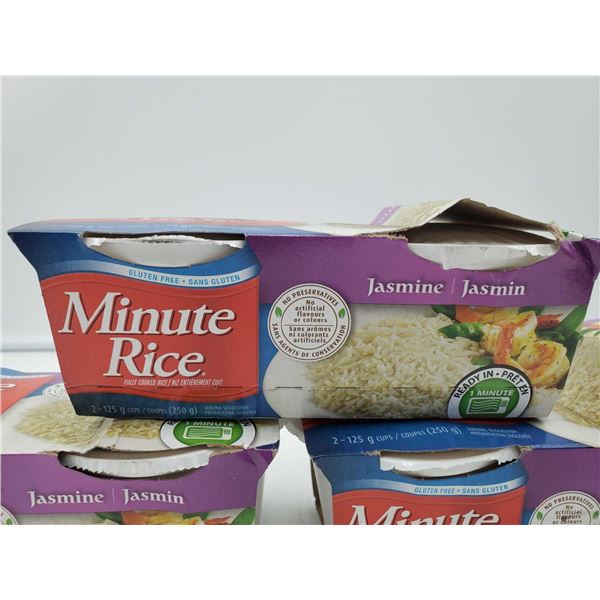 Minute Rice Microwavable Rice Cups - Jasmine Rice 3X250g