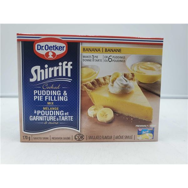 Dr. Oetker Shirriff Cooked Banana Pudding 4X170g