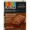 Image 1 : Kind Breakfast Bars Dark chocolate 4 x 50g 200g