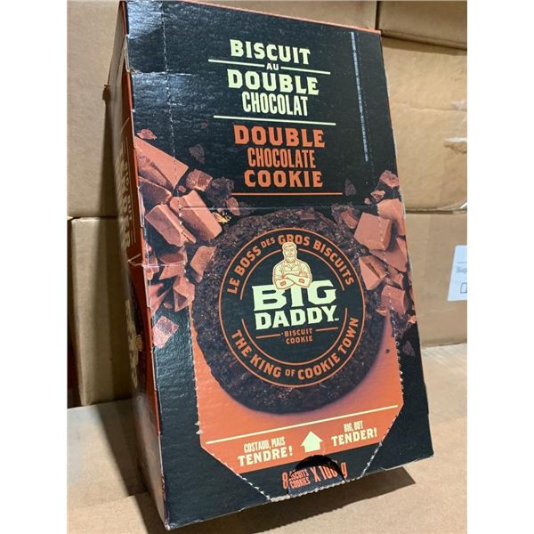 Case lot of Big Daddy Double Chocolate Cookies 8 x 100g