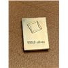 Image 2 : Valcambi Suisse 1 g .999 Fine Silver Wafer Bar