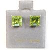 Image 2 : 14K Yellow Gold Peridot(3.3ct) Earrings, Made in Canada, Suggested Retail Value $400