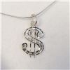 Image 1 : Silver Necklace (~length 18 inches), Suggested Retail Value $100