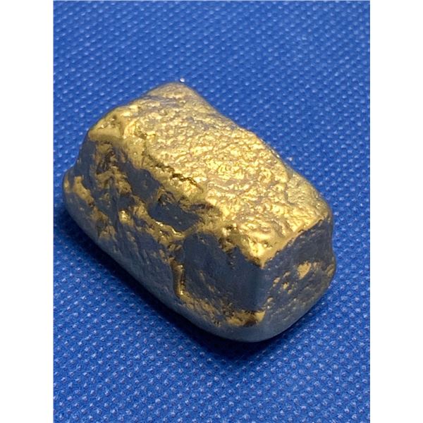 Hand Poured Wafer Bar made from melted computer pins 107 Grams - Content and Purity Unknown sold as