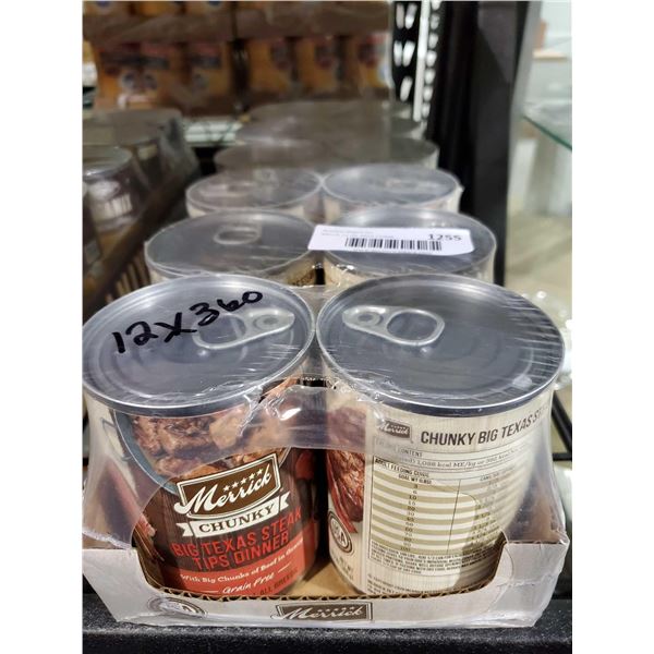 Merrick Chunky Big Texas Dinner Wet Dog Food 12x360g