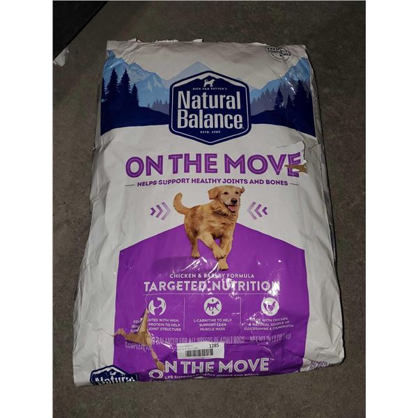 Natural Balance On the Move Targeted Nutrition Dog Food (24lbs)