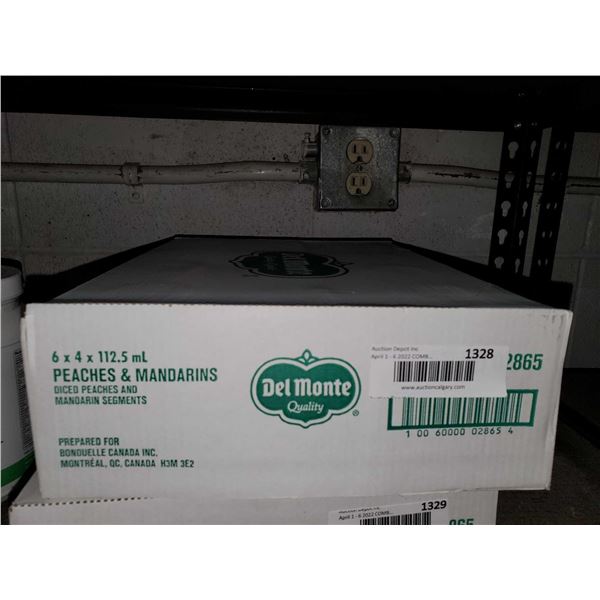 Del Monte Peaches & Mandarins (6 x 4 x 112.5ml)