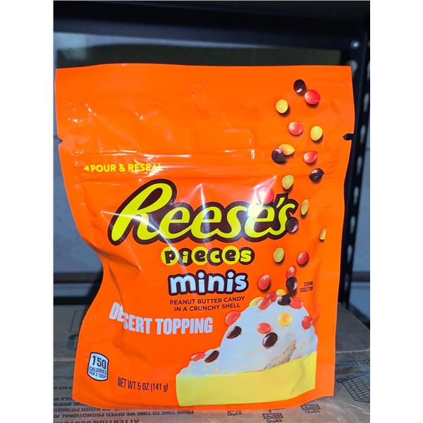 Reese's Pieces Minis Dessert Topping (6 x 141g)