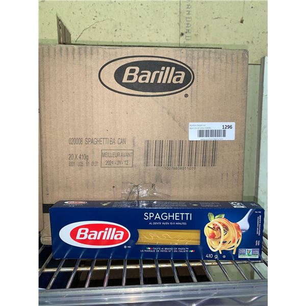 Barilla Spaghetti Noodles (20 x 410g)