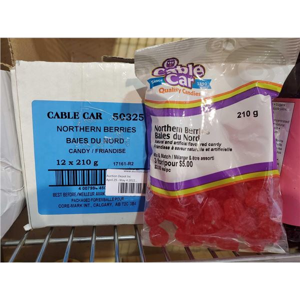 Cable Car Northern Berry Candy (12x)