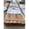 Image 3 : PALLET LOT OF 222 PIECES - 1 x 4 x 14 FT - western red Cedar S1S2E Fence Boards