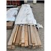 Image 3 : PALLET LOT OF 45 PIECES - 2 x 4 x 16 FT - western red Cedar S4S Kiln Dried Deck Rail Boards