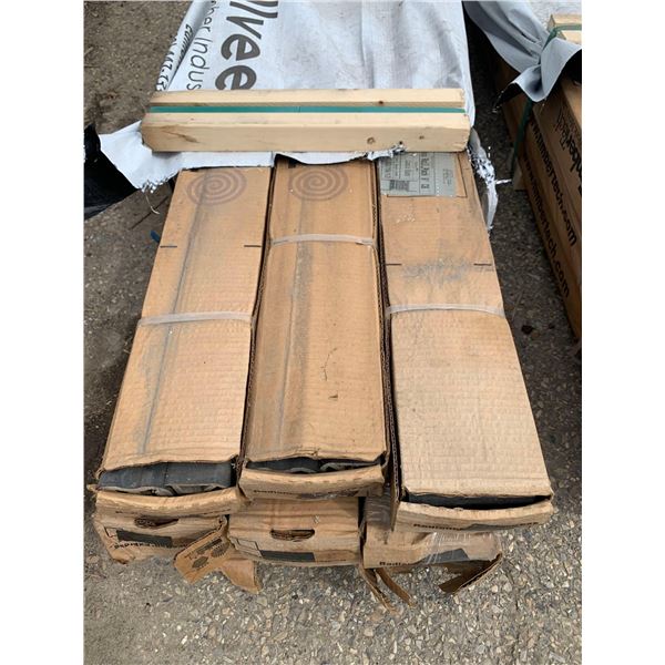 PALLET LOT OF 9 CASE - Timbertech Express Composite Deck Rail Packs - 8 ft classic black