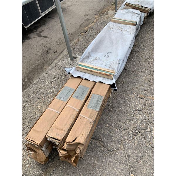PALLET LOT OF 9 CASE - Timbertech Express Composite Deck Rail Packs - 8 ft classic black