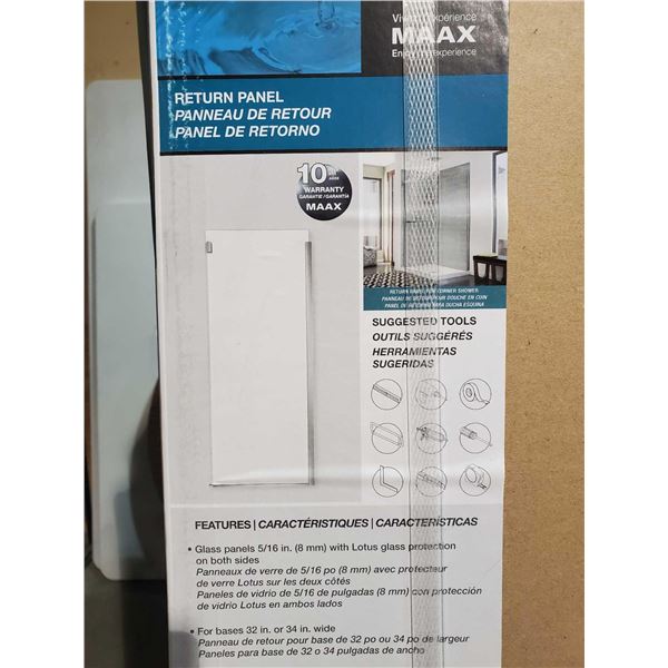 Maax Shower Door (32in x 74in)