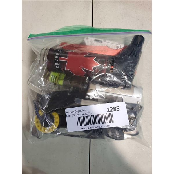 Lot of Assorted Pocket Knives and Lighters