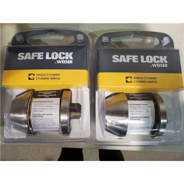 Safe Lock by Weiser- Single Cylinder