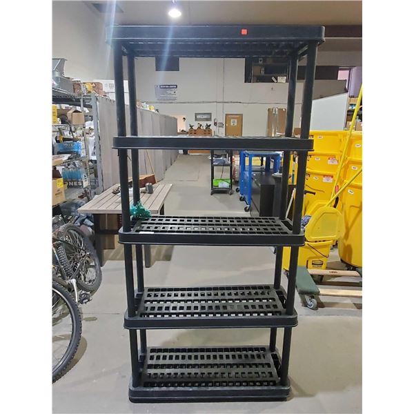 Rubbermaid 5 Shelf Shelving Unit