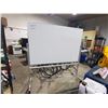 Image 1 : 6ft x 4ft Rolling White Board