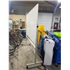 Image 3 : 6ft x 4ft Rolling White Board