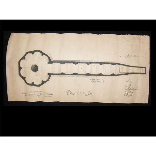 Three Musketeers  Palazzo Ducale Sotterano Floor Plan Movie Props