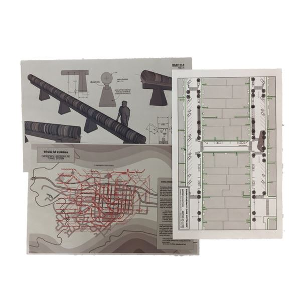 Eureka TV Lot of Graphics and Map