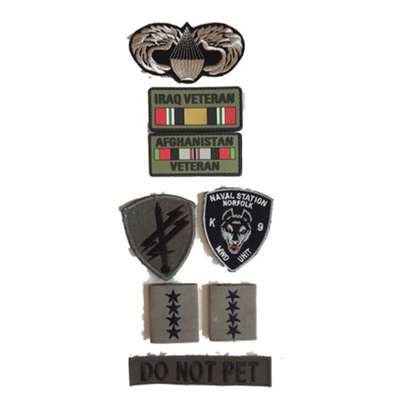 The Dog Jackson Briggs (Channing Tatum) Patches Movie Props