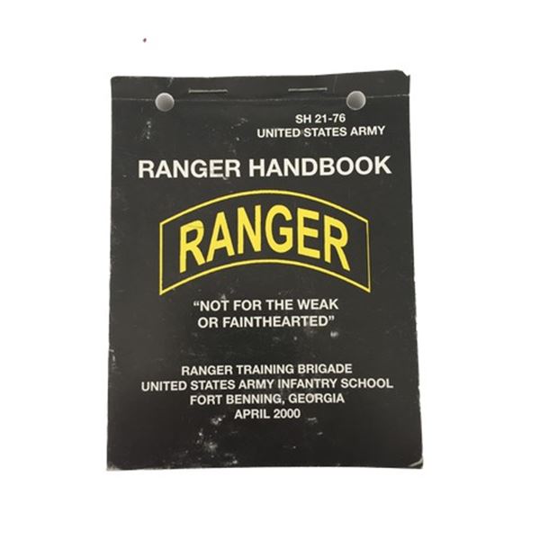 The Dog Army Ranger Handbook Movie Props