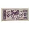 Image 1 : Django Republic of Texas $5 Bank Note Movie Props