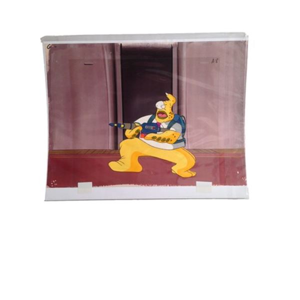 Batman animation cel