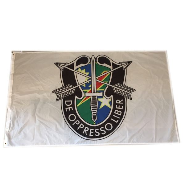 The Dog De Opresso Liber Flag Movie Props