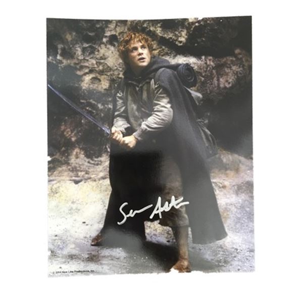 The Lord of the Rings Trilogy Sean Astin Signed Photo