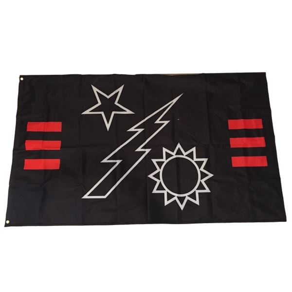 The Dog Ranger Flag Movie Props