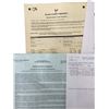 Image 2 : The Dog Jackson Briggs (Channing Tatum) Lot of Deployment Paperwork Movie Props