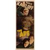 Image 1 : THE APE- 1940 Boris Karloff Insert poster