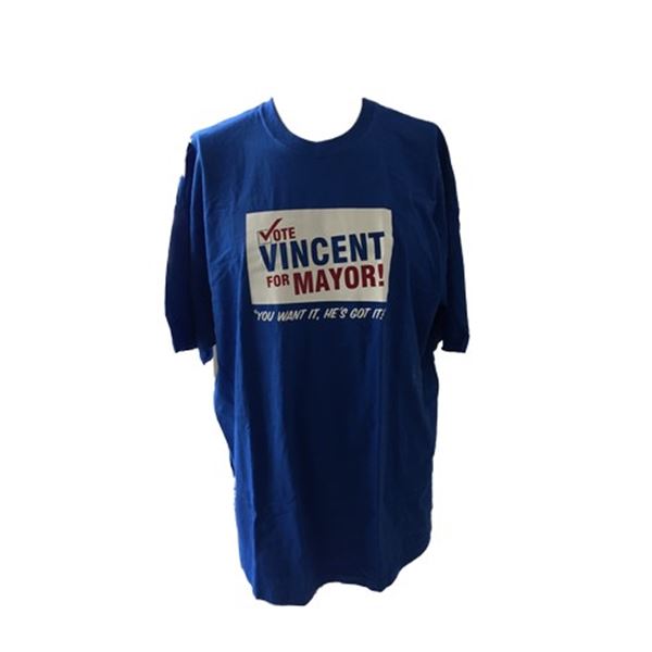 Eureka TV Vote Vincent For Mayor T Shirt