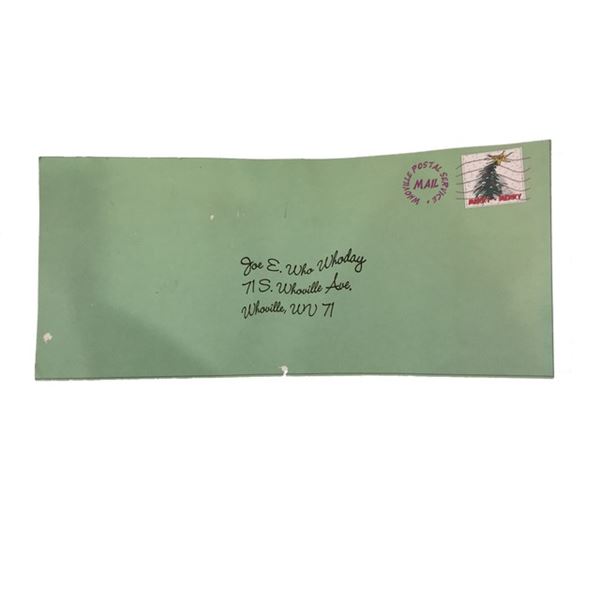 How the Grinch Stole Christmas Whoday Mail Movie Props