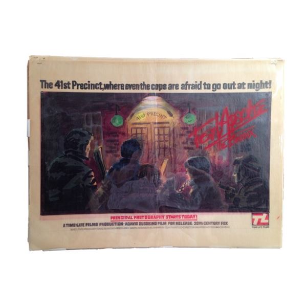 Fort Apache The Bronx Hand Drawn Poster Art