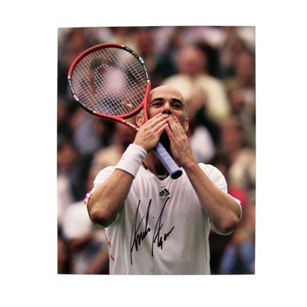 Andre Agassi Signed Photo