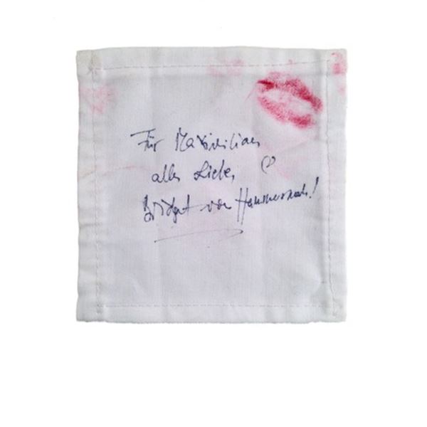 Inglorious Basterds Bridget von Hammersmark (Diane Kruger) Napkin Movie Props