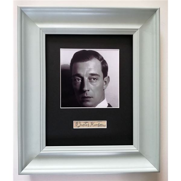 Buster Keaton autograph. (1895-1966).