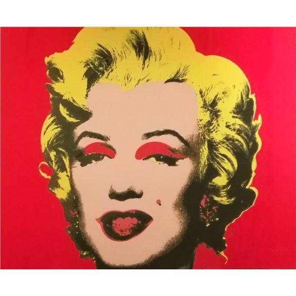 Andy Warhol - Marilyn Monroe lithograph.