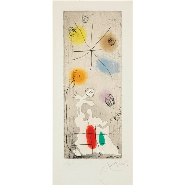 Joan Miro Petite Barrière (D. 436)