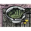 Image 1 : Bernard Buffet (1928-1999). Fish on a plate.